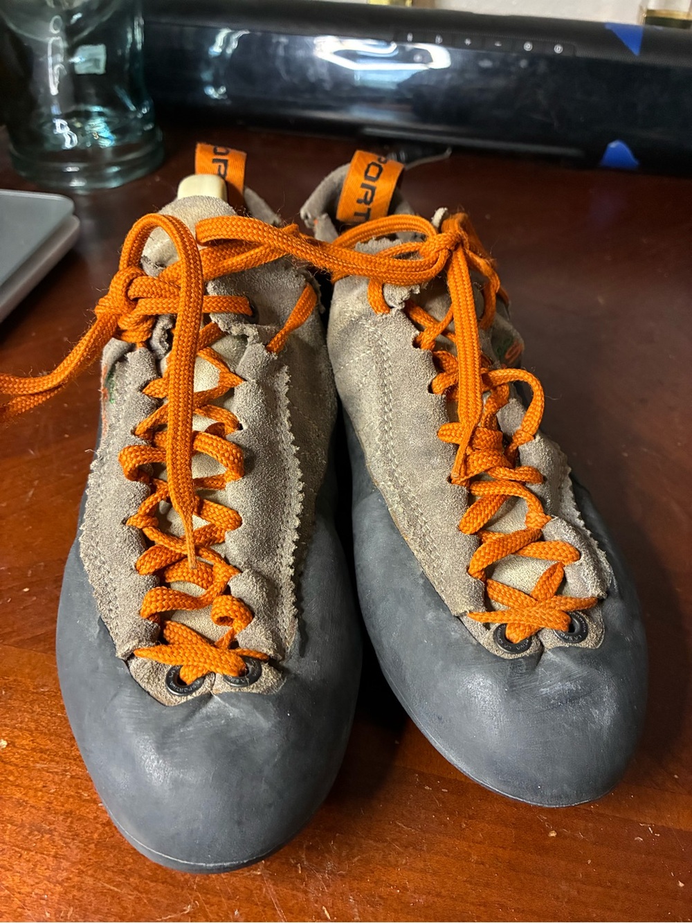 La Sportiva Mythos Climbing Rockclimbing Shoes Made In Italy Outdoor M-8, W-9